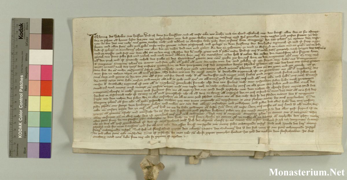 Charter: GoettweigOSB 1415 IX 10